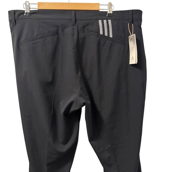 Adidas MenS Black Golf Pants Performance Stretch Sz 40/30Athletic Wear. NWT - Picture 11 of 11